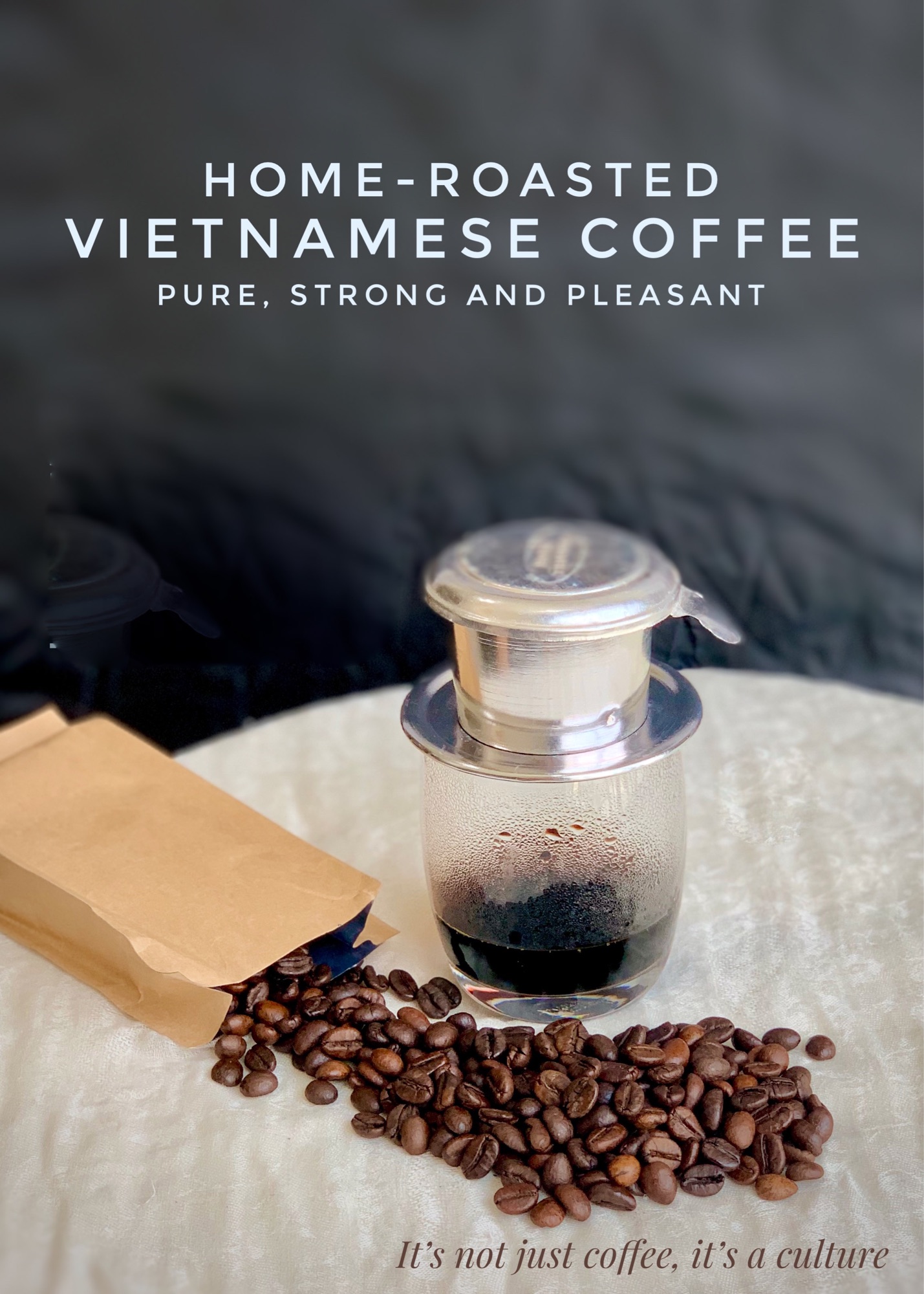 Vietnamese ground coffee