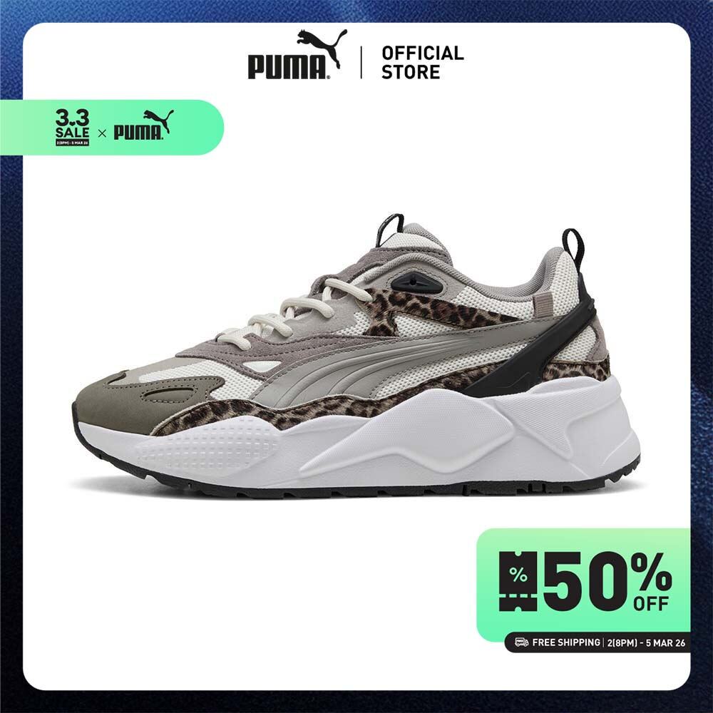 PUMA EVOLUTION - รองเท้าผ้าใบ RS-X Efekt Leo สีเทา - 40326802 ราคา 4,050 บาท*ส่งฟรี