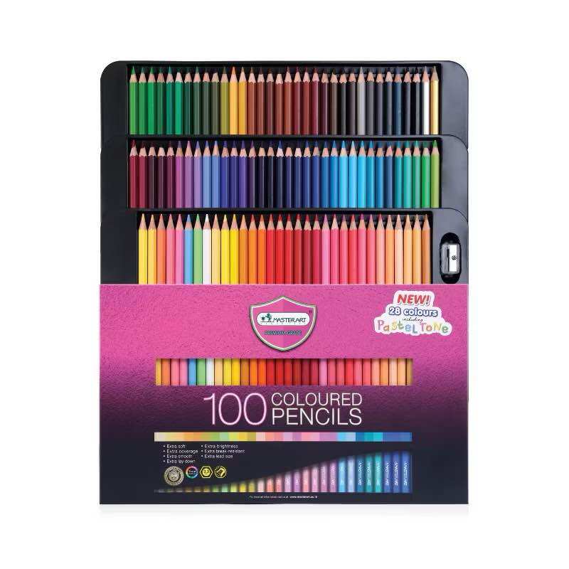 Master Art สีไม้ แท่งยาว 100 สี