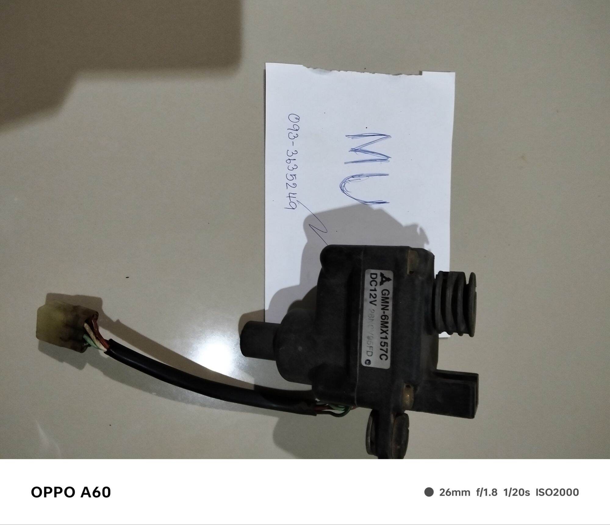 มอเตอร์วาวล์ honda NSR แท้มือสองถอดจากรถ สภาพดี พร้อมใช้งาน รับประกันแท้ 100% ราคา 349 บาท*ส่งฟรี