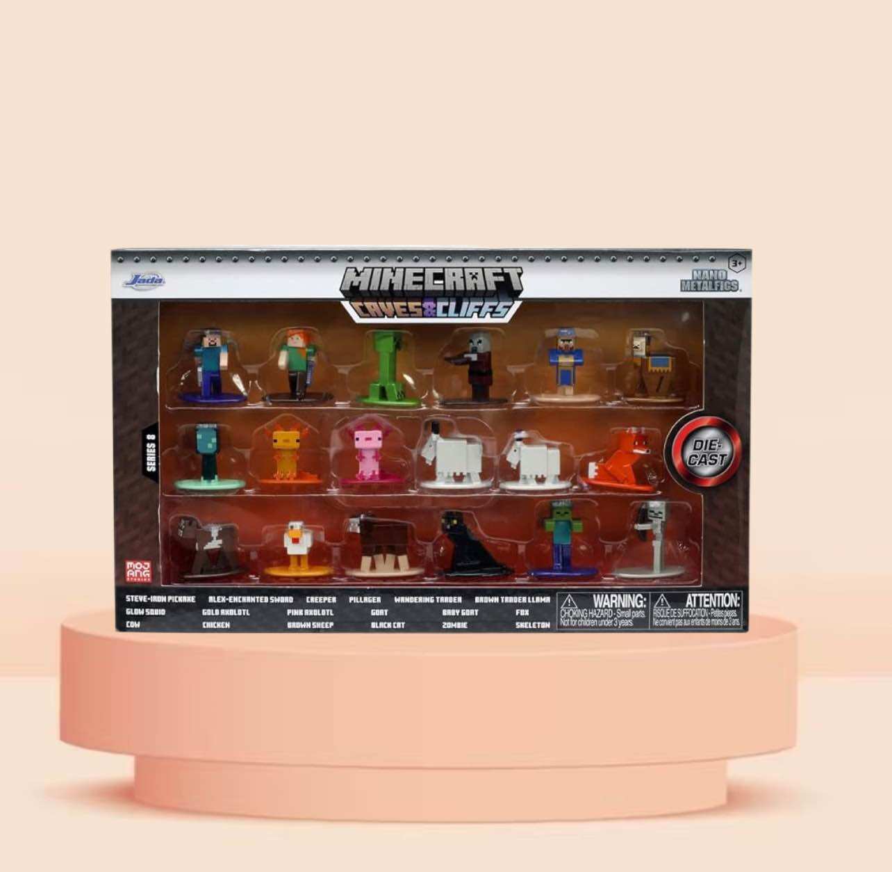 พร้อมส่ง Jada Toys 253265008 Minecraft Multi Pack Nano Figures, from 3 Years, Wave 8, Multi-Coloured ราคา 2,490 บาท*ส่งฟรี