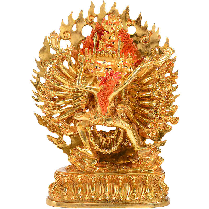 OSITE | Tibetan Copper Gilded Buddha Statue 10 Inch ราคา 9,315 บาท*ส่งฟรี