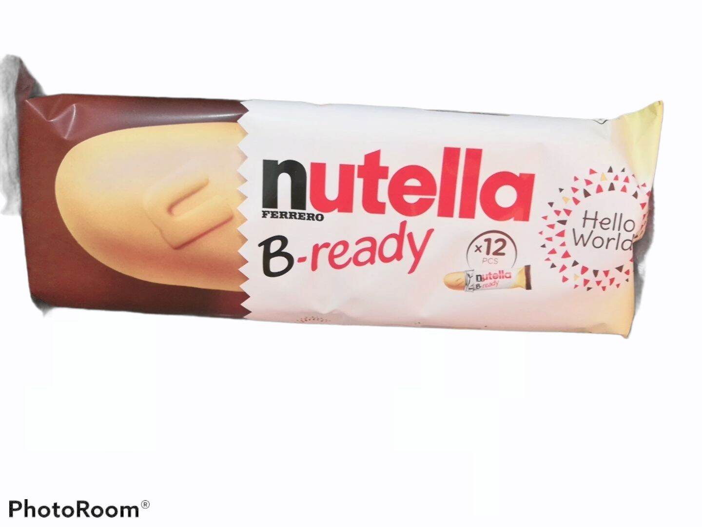 Nutella​ B-ready​ 1แพ็ค​ มี​ 12​ ชิ้น​  หมดอายุ​ 30.10.2021