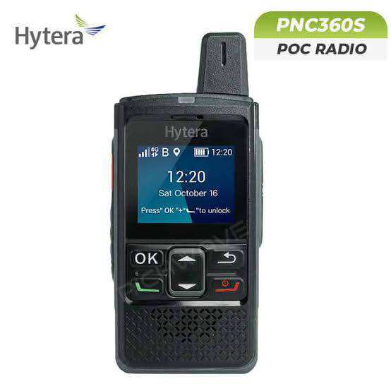 PoC วิทยุสื่อสาร Hytera รุ่น PNC360S สีดำ ราคา 6,270 บาท*ส่งฟรี