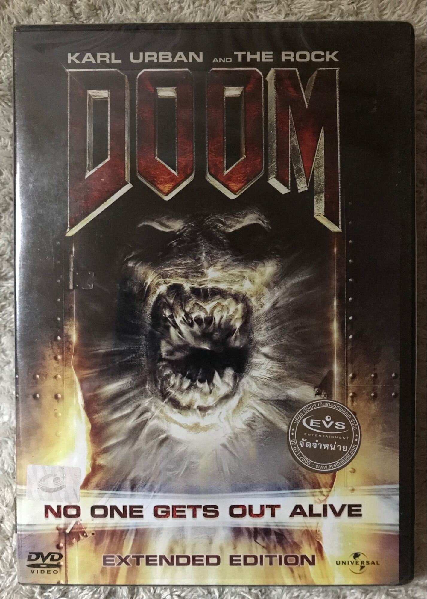 DVD DOOM Part 1 (2005) ดีวีดี ดูม ล่าตายมนุษย์กลายพันธุ์ ภาค1 (แนวแอ ...