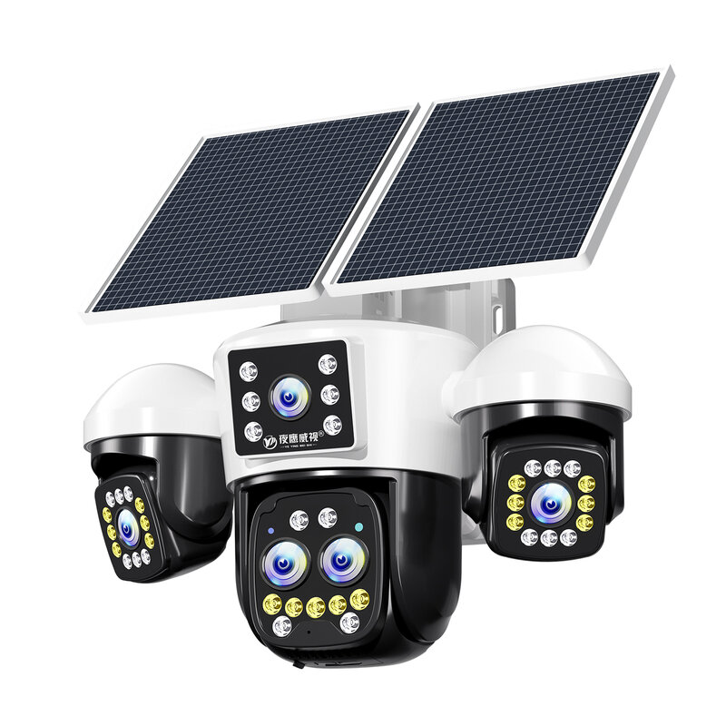 YEYINGWEISHI | Solar Power Remote Monitoring Camera 360 Degree Night Vision 4G ราคา 1,973 บาท*ส่งฟรี