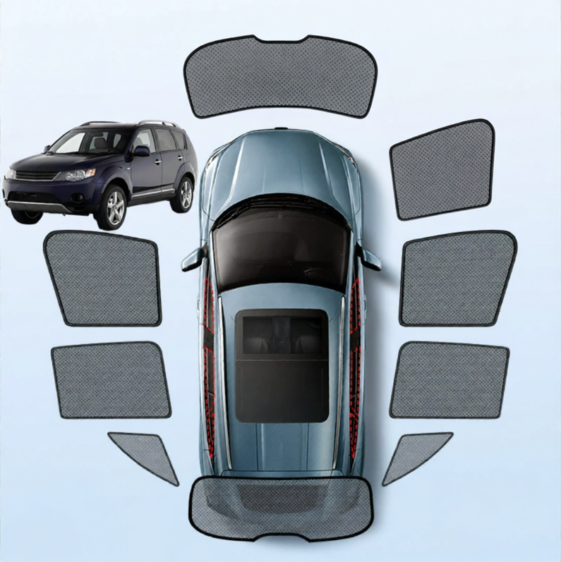 MINGDIAN | Right Hand Drive Mitsubishi Outlander Sunshade For Windows ราคา 911 บาท*ส่งฟรี