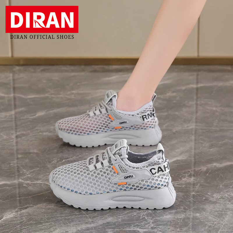 DIRAN | Breathable Mesh Summer Thin Soft Casual Running Shoes Women ราคา 8,781 บาท*ส่งฟรี