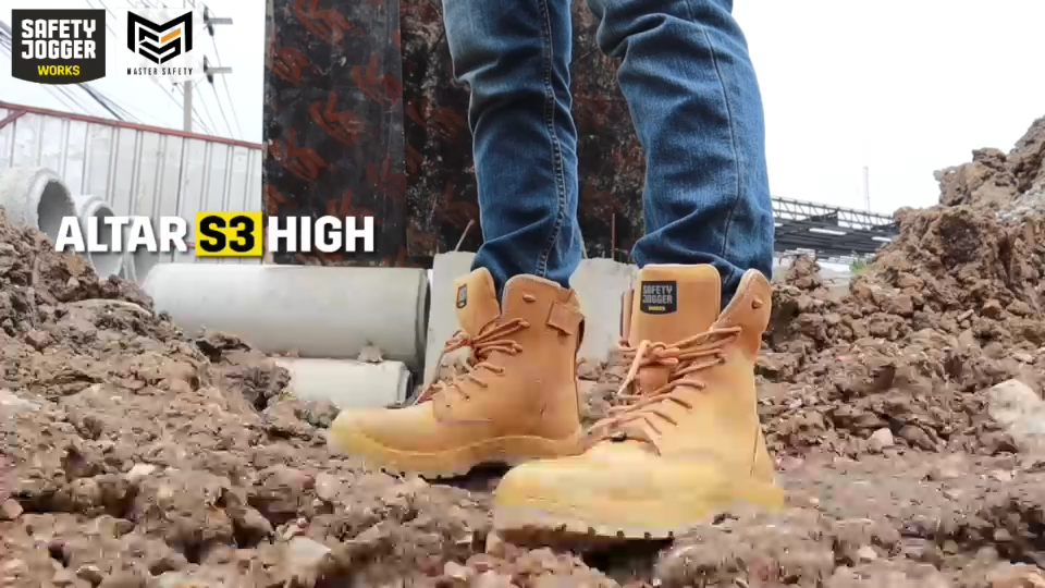 [ของแท้พร้อมส่ง] Safety Jogger รุ่น ALTAR S3 HIGH รองเท้าเซฟตี้หุ้มข้อ