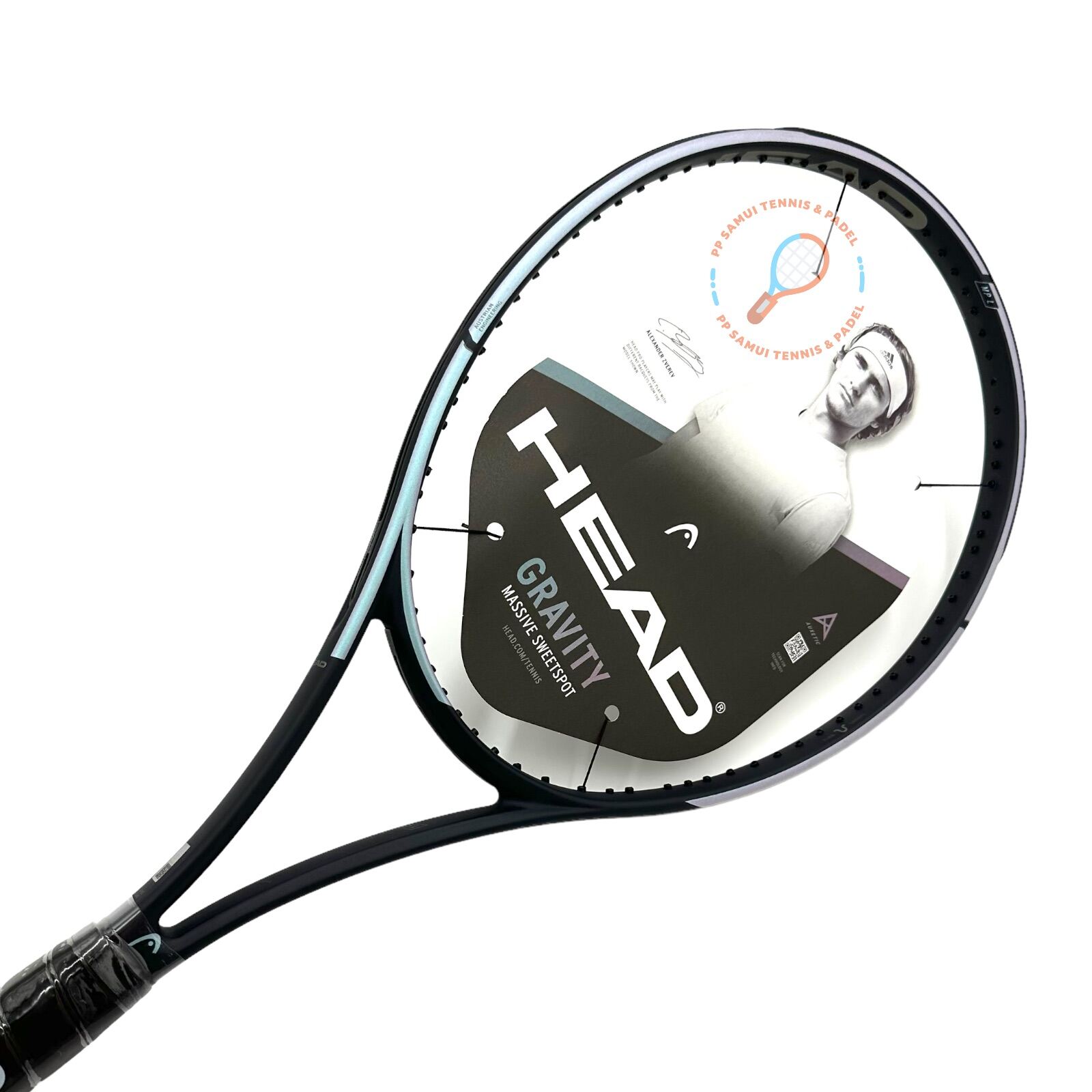 ผ่อน0ส่วนลด ไม้เทนนิส tennis racket Head Auxetic Gravity MP L หนัก 280