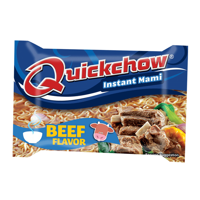 Quickchow Instant Mami Beef Flavor 55g | Lazada.co.th