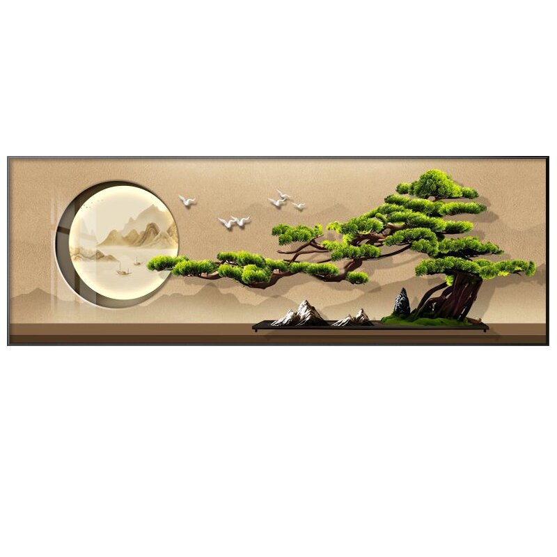 BAOGEYU | Stylish New Chinese Style Hanging Painting ราคา 2,734 บาท*ส่งฟรี