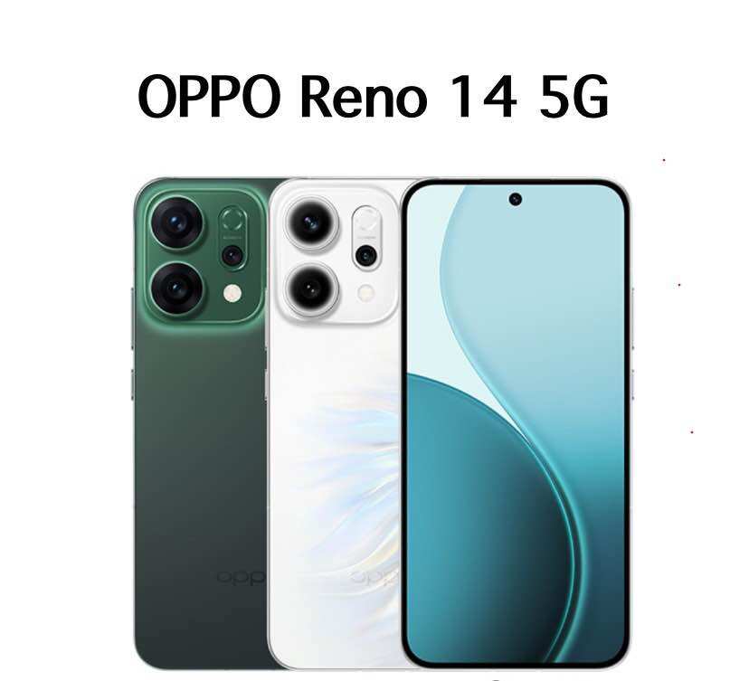 Oppo Reno 14 5g Ram12Gb/Rom256Gb Battery 6000Mah, Genuine Product, Center Clearance Stock Ready for Delivery. ราคา 12,990 บาท*ส่งฟรี