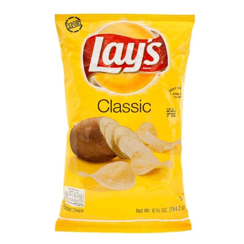 เลย์ คลาสสิค Lay's USA Classic Potato Chips 184.2g. | Lazada.co.th