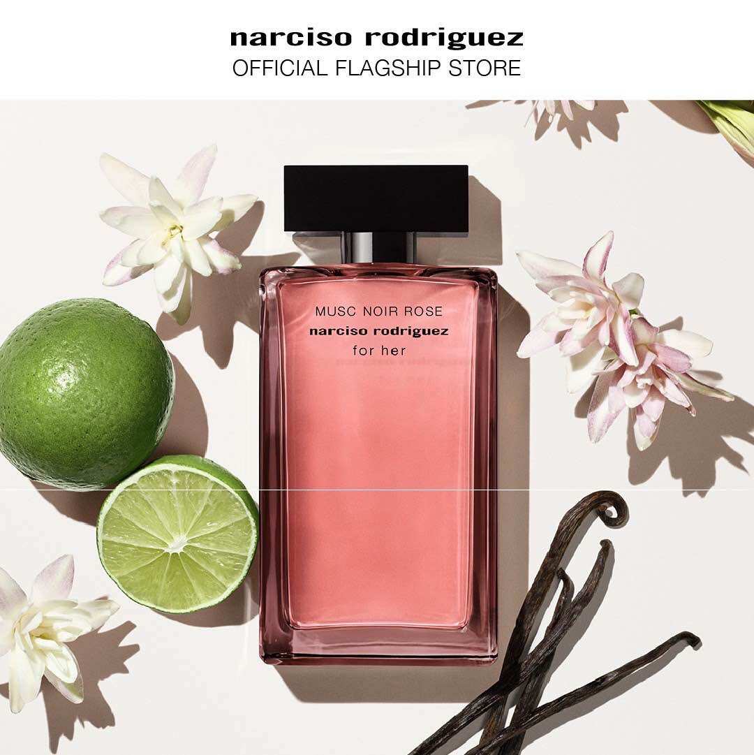 Narciso Rodriguez for her Musc Noir Rose EDP (30ml , 50ml , 100ml) น้ำหอมสำหรับผู้หญิง เย้ายวนมีเสน่ห์ น่าใกล้ชิด ราคา 3,000 บาท*ส่งฟรี