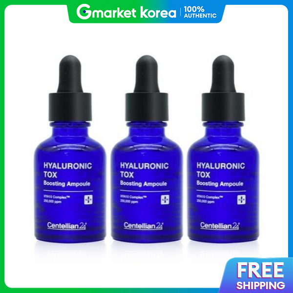 Centellian 24 | Centellian24 Hyaluronic Acid Tox Boosting Ampoule 30ml X 3 ราคา 2,145 บาท*ส่งฟรี