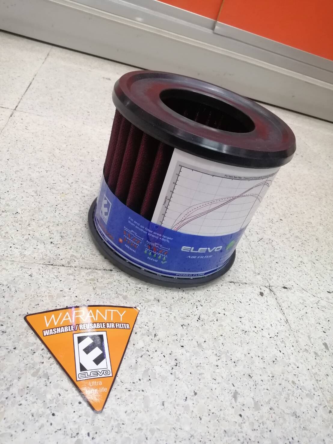 กรองอากาศแบบผ้า สำหรับ D-MAX 2002-2006 กรองกลม ราคา 550 บาท*ส่งฟรี