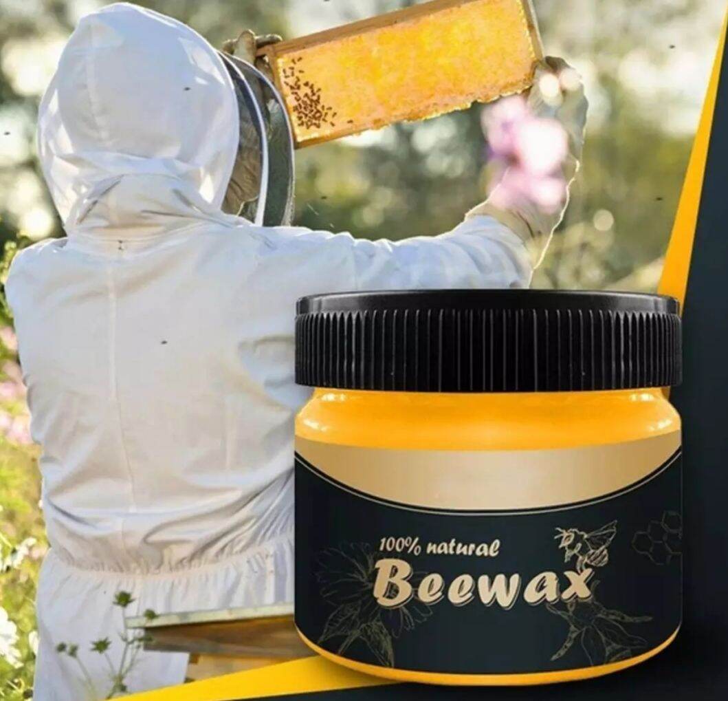 ขี้ผึ้งขัดเฟอร์นิเจอร์ไม้ wood seasoning bee wax (มีสินค้าพร้อมส่งในไทย)