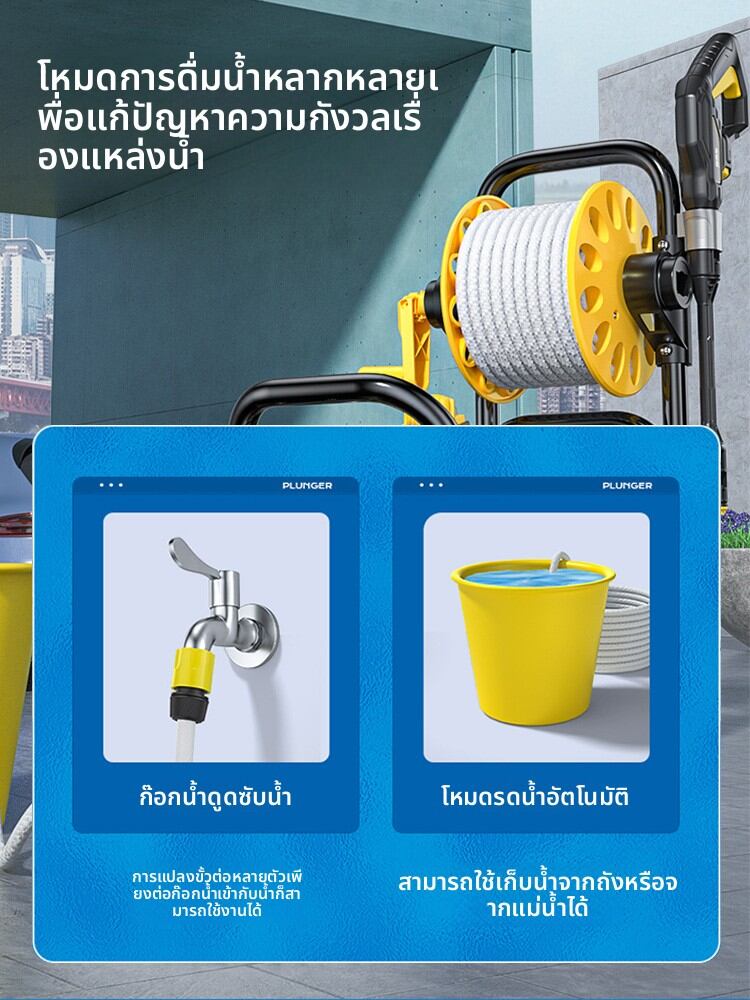 SOUTHWARD POINTING CRAT | Powerful Portable Car Wash Machine ราคา 6,506 บาท*ส่งฟรี