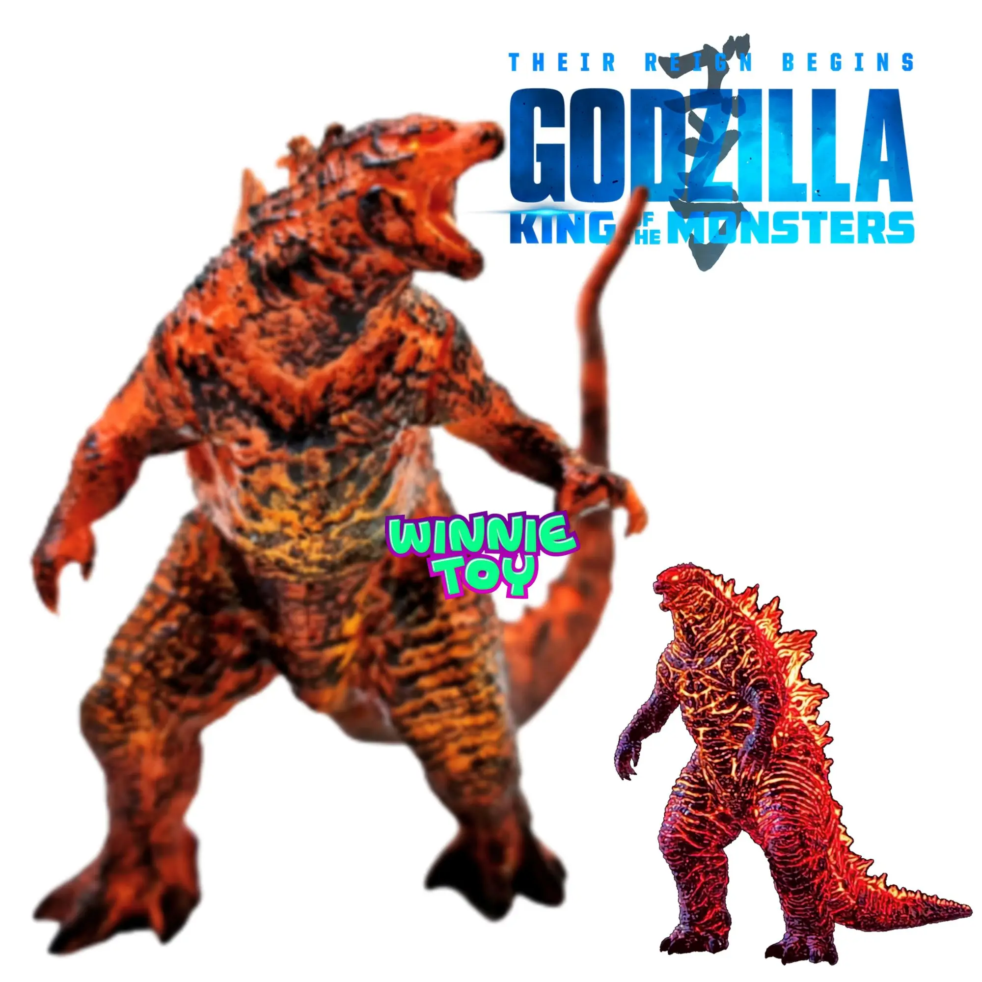 ฟิกเกอร์ โมเดล ก็อตซิลล่า สัตว์ประหลาด figure model Godzilla king of monster winnietoys (3)