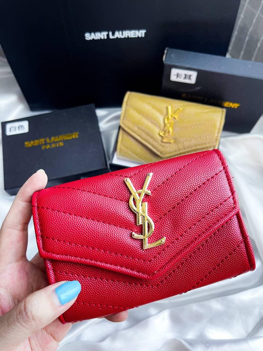 กระเป๋าตังค์ YSL envelope wallet เอ็ม เอ็ม ช็อป ThaiPick