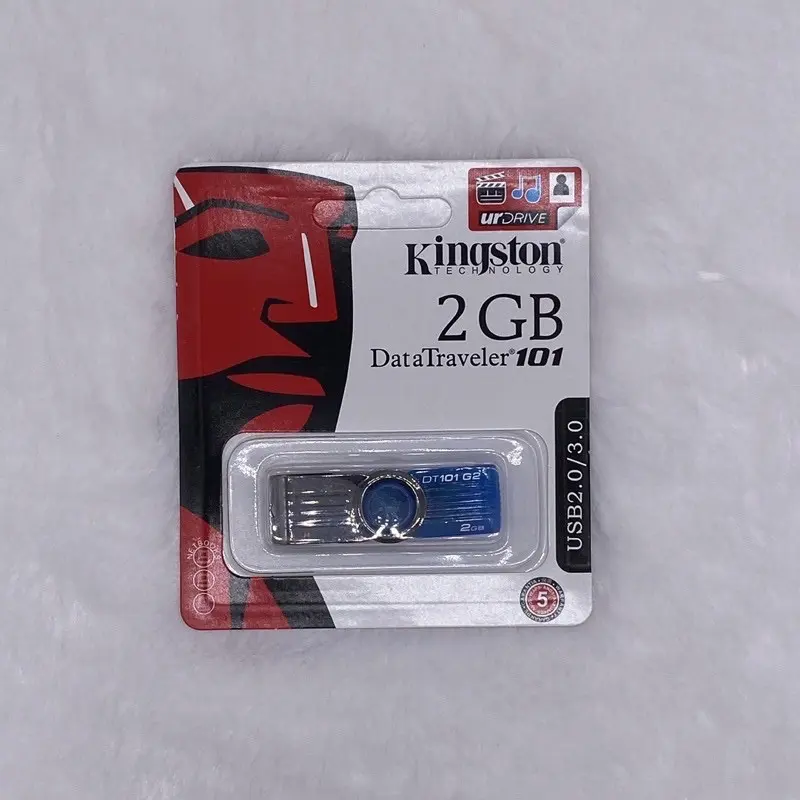 ภาพสินค้าKingston USB Flash Drive 2GB 4GB 8GB 16GB 32GB 64GB 128GB 256GB รุ่น DT101 แฟลชไดร์ฟ แฟลชไดร์ จากร้าน Taihe889 บน Lazada ภาพที่ 1