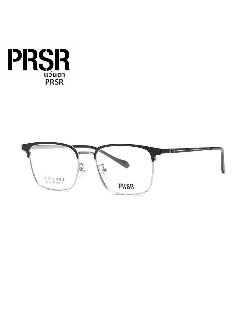 [Prsr | Pure Beta Titanium Retro Gold Wire Stylish Semi-Rim Eyeglasses Frame,Prsr | Pure Beta Titanium Retro Gold Wire Stylish Semi-Rim Eyeglasses Frame,] ราคา 3,651 บาท*ส่งฟรี