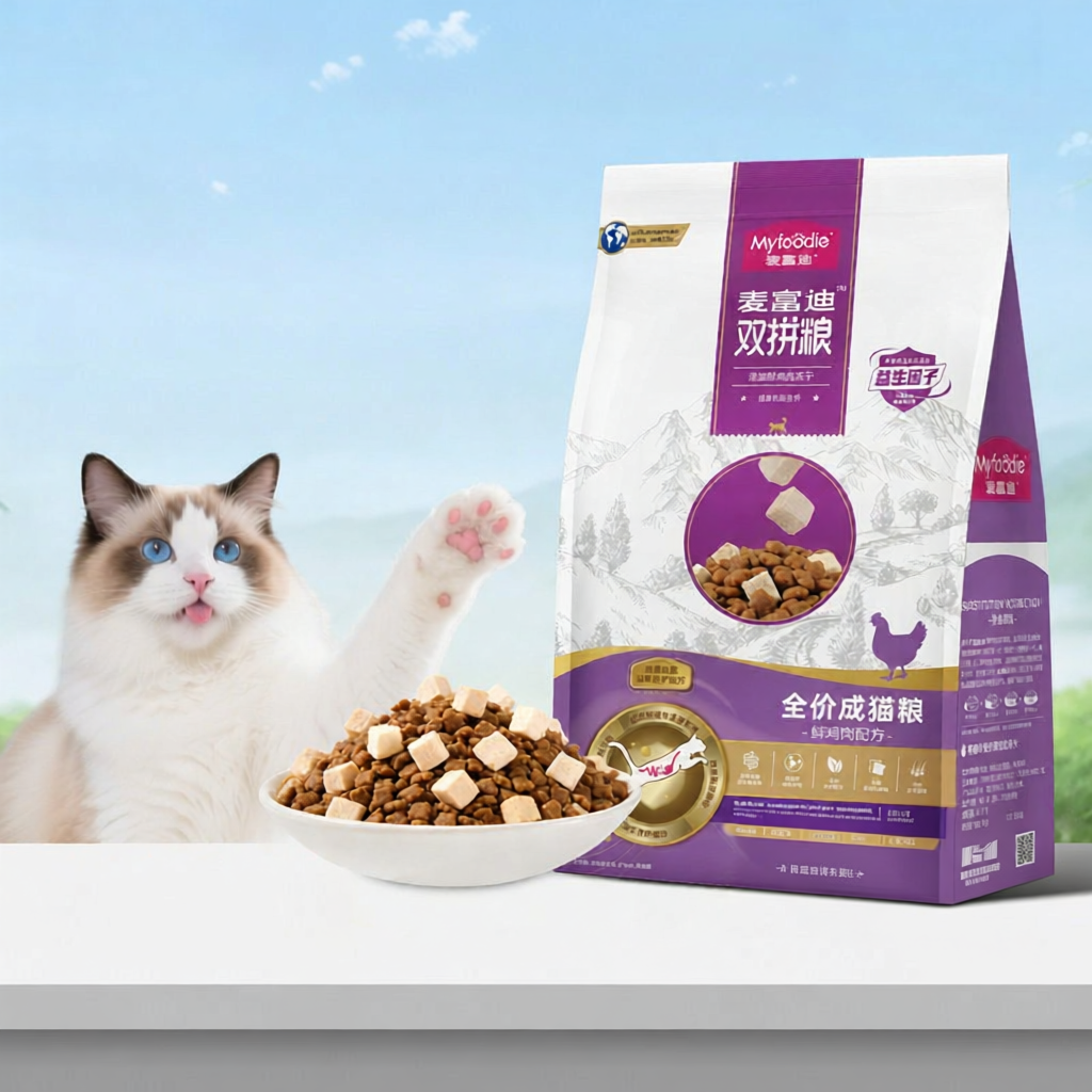 MYFOODIE | Freeze-Dried Mix Fresh Meat Nutritious Adult Cat Food ราคา 1,818 บาท*ส่งฟรี
