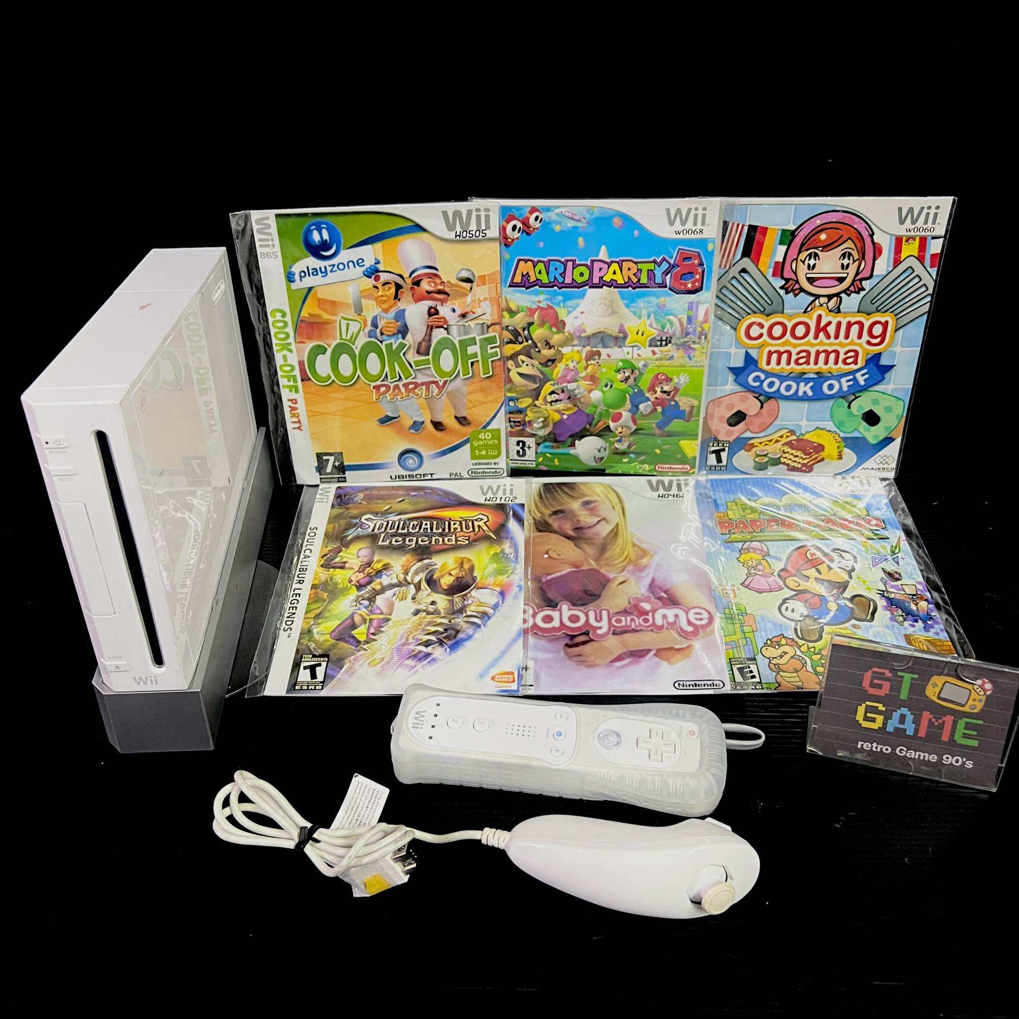 Nintendo Wii 本体 【Wii Party同梱版】 任天堂 Wii本体一式（Wii