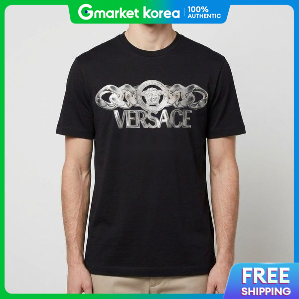 Versace | Versace Medusa on Chain T-Shirt ราคา 18,874 บาท*ส่งฟรี
