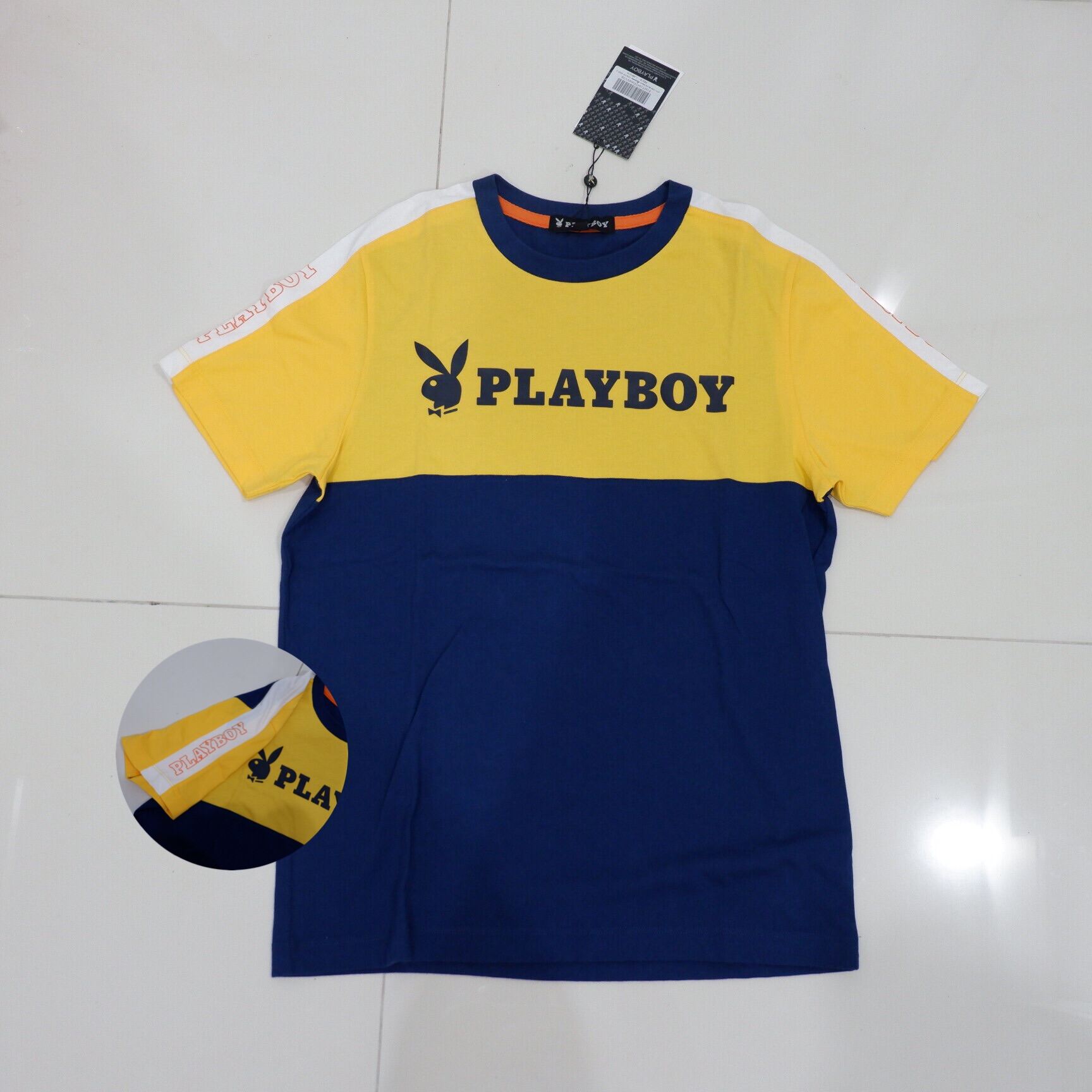 เสื้อยืดplayboy แท้จากช้อปพร้อมส่ง