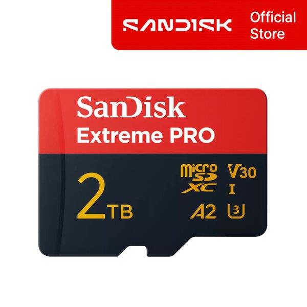Sandisk | Sandisk Extreme Pro Microsd Card 2Tb Qxcd Sdxc V30 4K Uhd 200Mb/S ราคา 25,523 บาท*ส่งฟรี