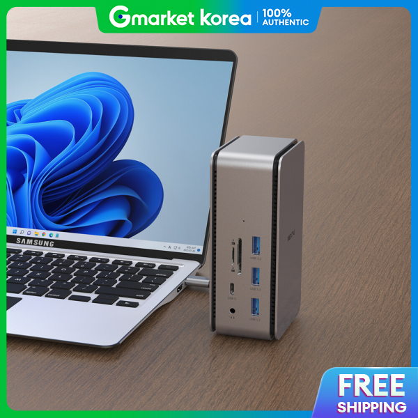 Eznet Ubiquitous Next Eznet Usb4 Type-C Multi USB Hub Docking Station 1401Ds-Dual ราคา 5,845 บาท*ส่งฟรี