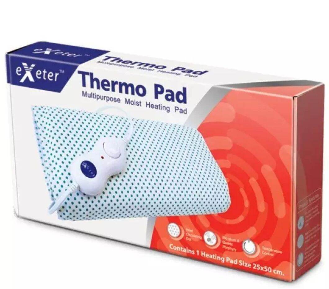 Exeter Thermo Pad แผ่นให้ความร้อนด้วยไฟฟ้า ขนาด 30x45 cm. (รับประกันศูนย์ 2 ปี)