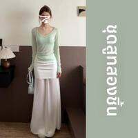 Homecore | ชุดเดรสสปริงผอมเน้นสะโพกแบบโปร่งใส ดูหรูหราและไม่เหมือนใคร