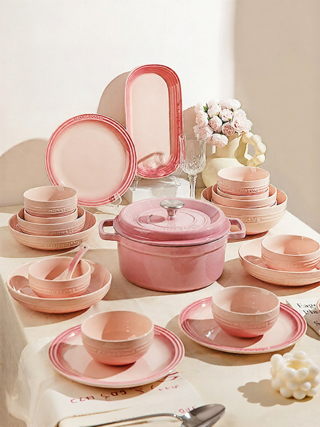 MODERN SWEETHOME | Glazed Color Tableware Set for Home ราคา 7,971 บาท*ส่งฟรี