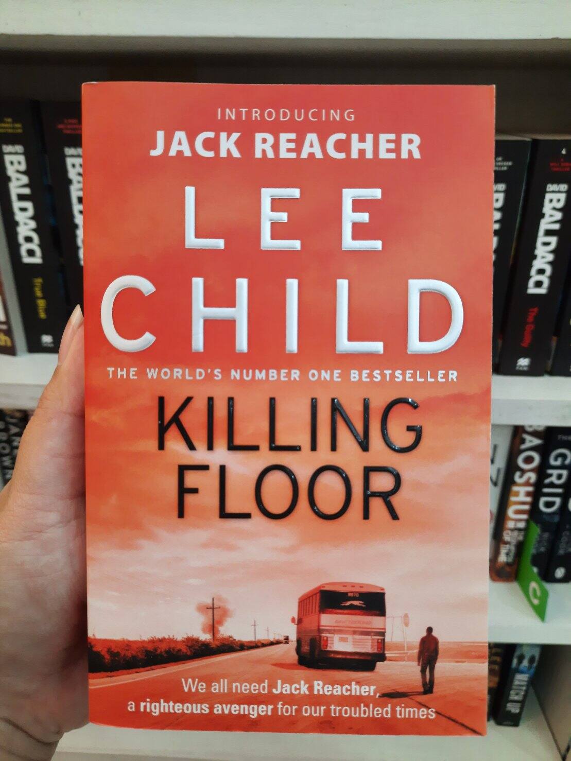 Killing Floor (Jack Reacher) (Reprint) หนังสือภาษาอังกฤษมือ1(New) ส่ง
