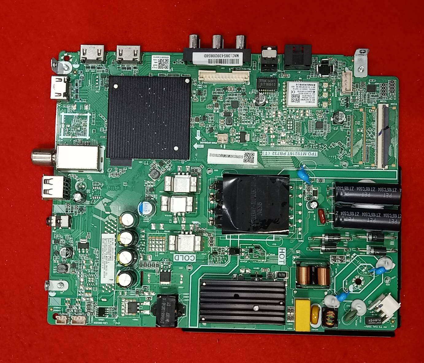 เมนบอร์ดทีวี Haier H32S80EFX พาส.TPD.MT9216T.PB732(T) อะไหล่แท้ของถอด สภาพสวยเหมือนใหม่ ผ่านการทดสอบแล้ว ราคา 890 บาท*ส่งฟรี