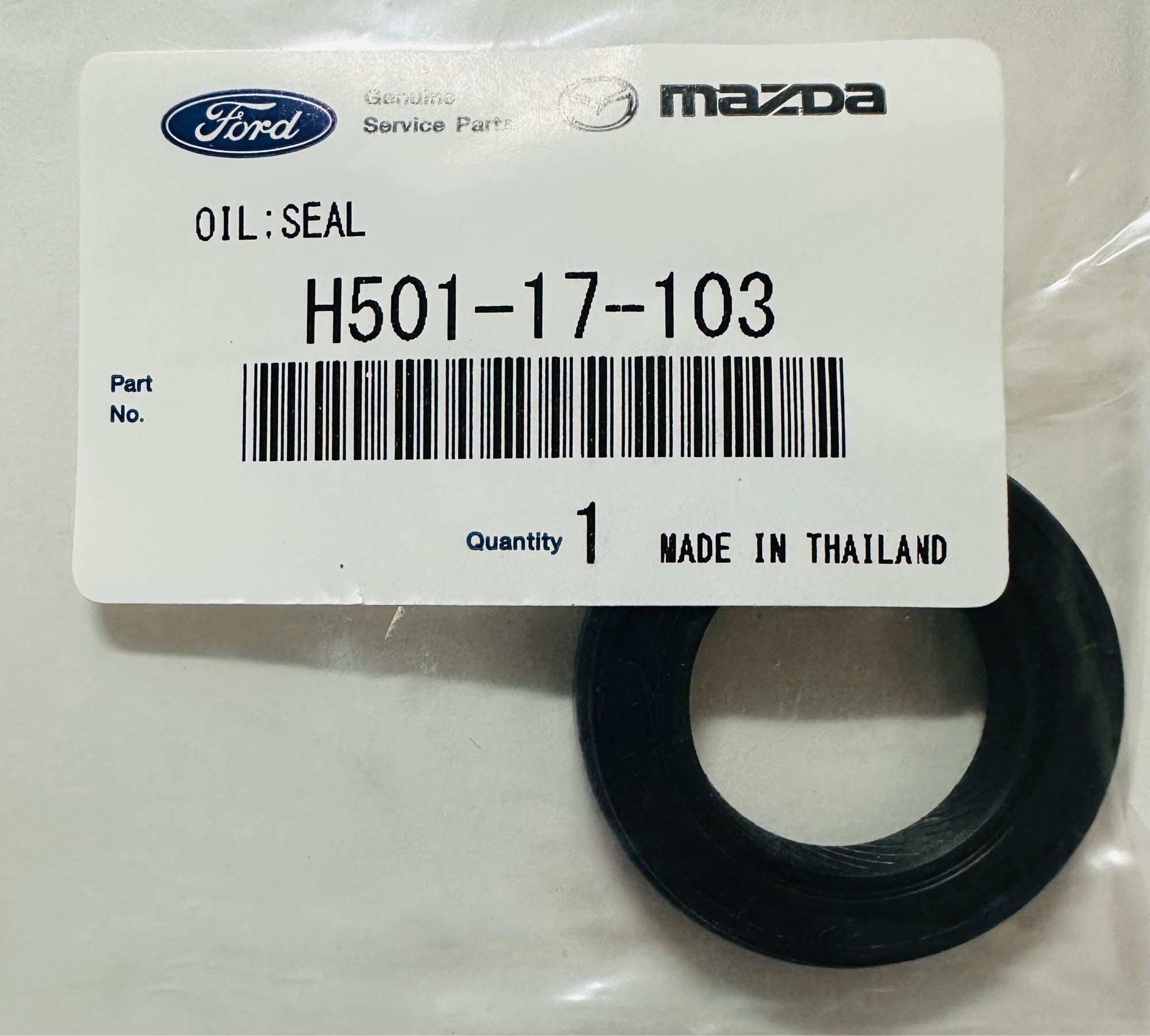 ซีลก้านเกียร์ 4 MAZDA FIGHTER ไฟเตอร์, FORD RANGER แรนเจอร์ (ขนาด 27-43-6.7) รหัสสินค้าอH501-17-103 ราคา 100 บาท*ส่งฟรี