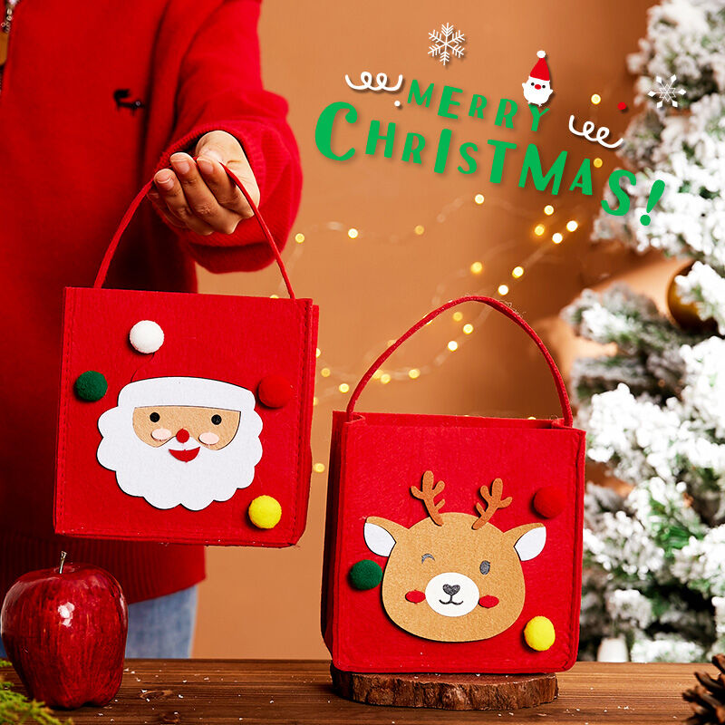 กระเป๋าใส่แอปเปิ้ลวันคริสต์มาส กระเป๋าของขวัญวันสิ้นปีสงกรานต์ บรรจุภัณฑ์แอปเปิ้ลสุขภาพสำหรับโรงเรียนประถมศึกษา ราคา  375 บาท*ส่งฟรี