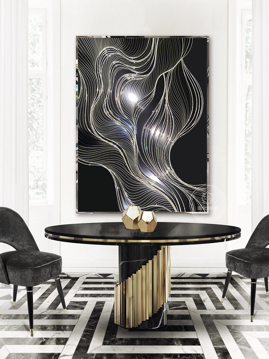 YUSAN | Luxurious Crystal Decorative Painting ราคา 12,403 บาท*ส่งฟรี
