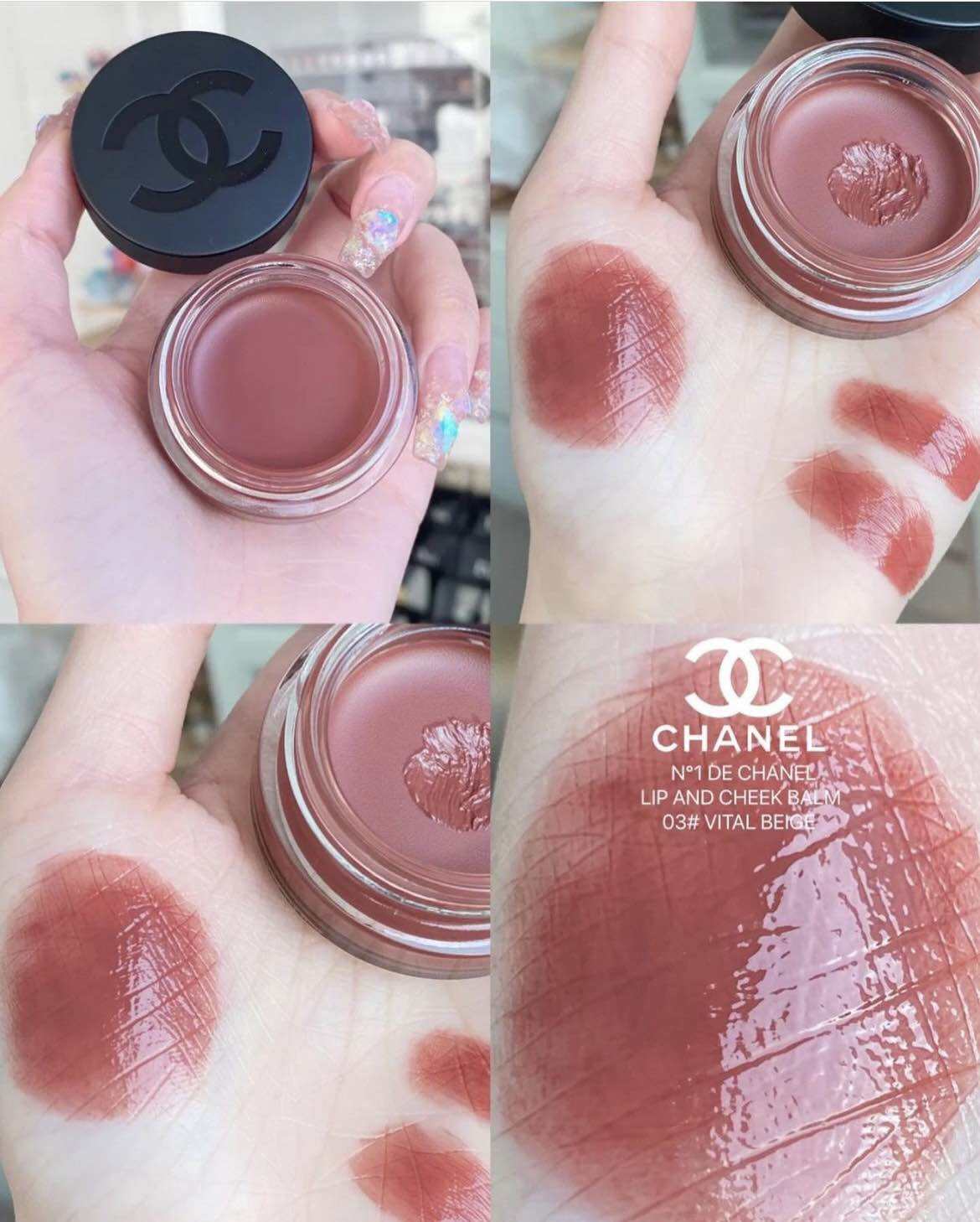 CHANEL N°1 DE CHANEL LIP AND CHEEK BALM 6.5 g. 👑 ป้ายคิงแท้ 💯ผลิตปี จาก ...