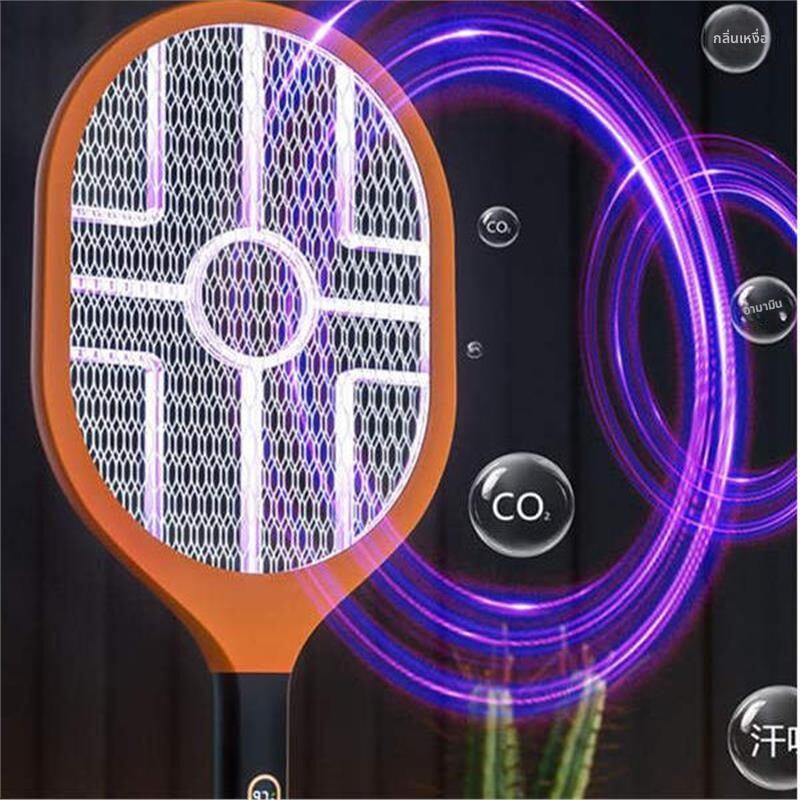 MONLEYTA | German Powerful Rechargeable Electric Mosquito Swatter 2025 New Model USB Charging Home Use Mosquito Killer Lamp Two-In-One ราคา 967 บาท*ส่งฟรี