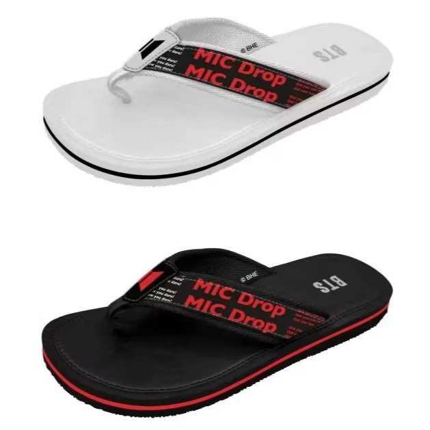 รองเท้า BTS MIC DROP ARIES (Black / White) ราคา 219 บาท*ส่งฟรี