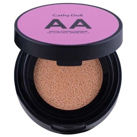 Cathy Doll AA Matte Cover Cushion Oil Control SPF50 PA+++ 15g เคที่ดอลล์ คุชชั่น เอเอ เนื้อแมท Exp : 26.11.2022