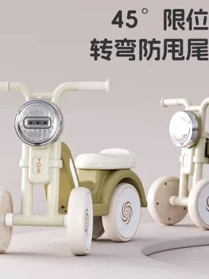 New 1 to 3 Year Old Beginner Kids' Sledges 2024 Baby Toddler Gliding Carriage Child Vehicle Suitable for 0 to 3 Years Old