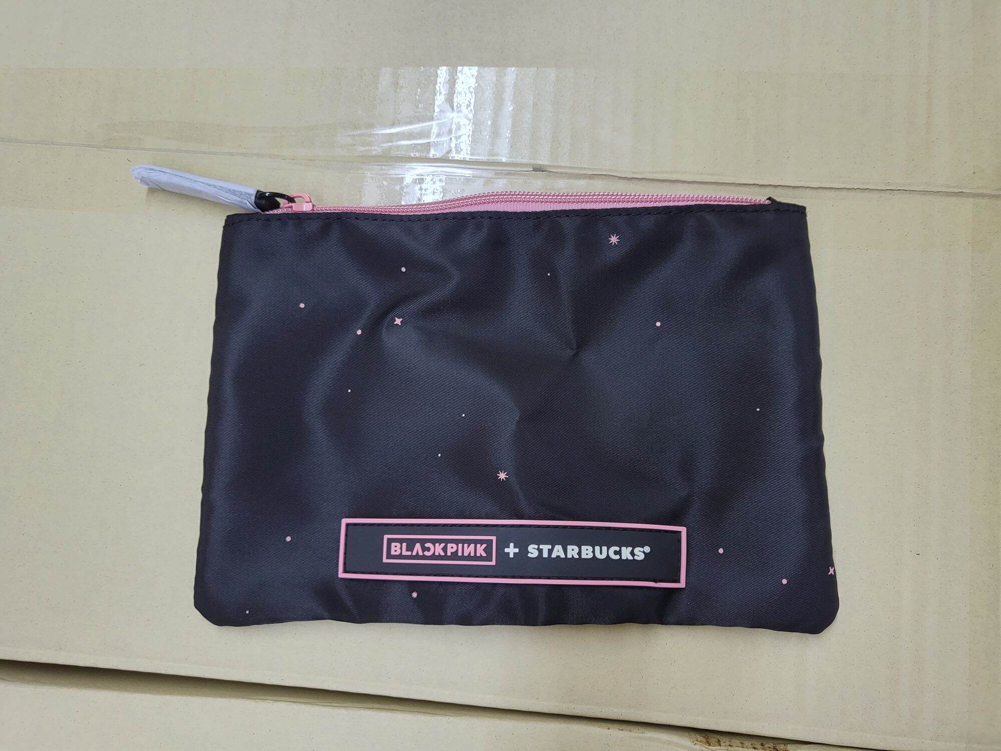 Starbucks BLACKPINK Travel Set เซ็ตกระเป๋าผ้า เป็ดย่างรสเด็ด ThaiPick