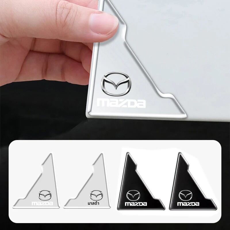 สติ๊กเกอร์กันกระแทกมุมประตูรถยนต์ 4 ชิ้น สำหรับ Mazda 6 2 3 CX50 CX60 BT-50 CX5 CX30 MX-5 CX3 CX8 Atenza ราคา 151 บาท*ส่งฟรี