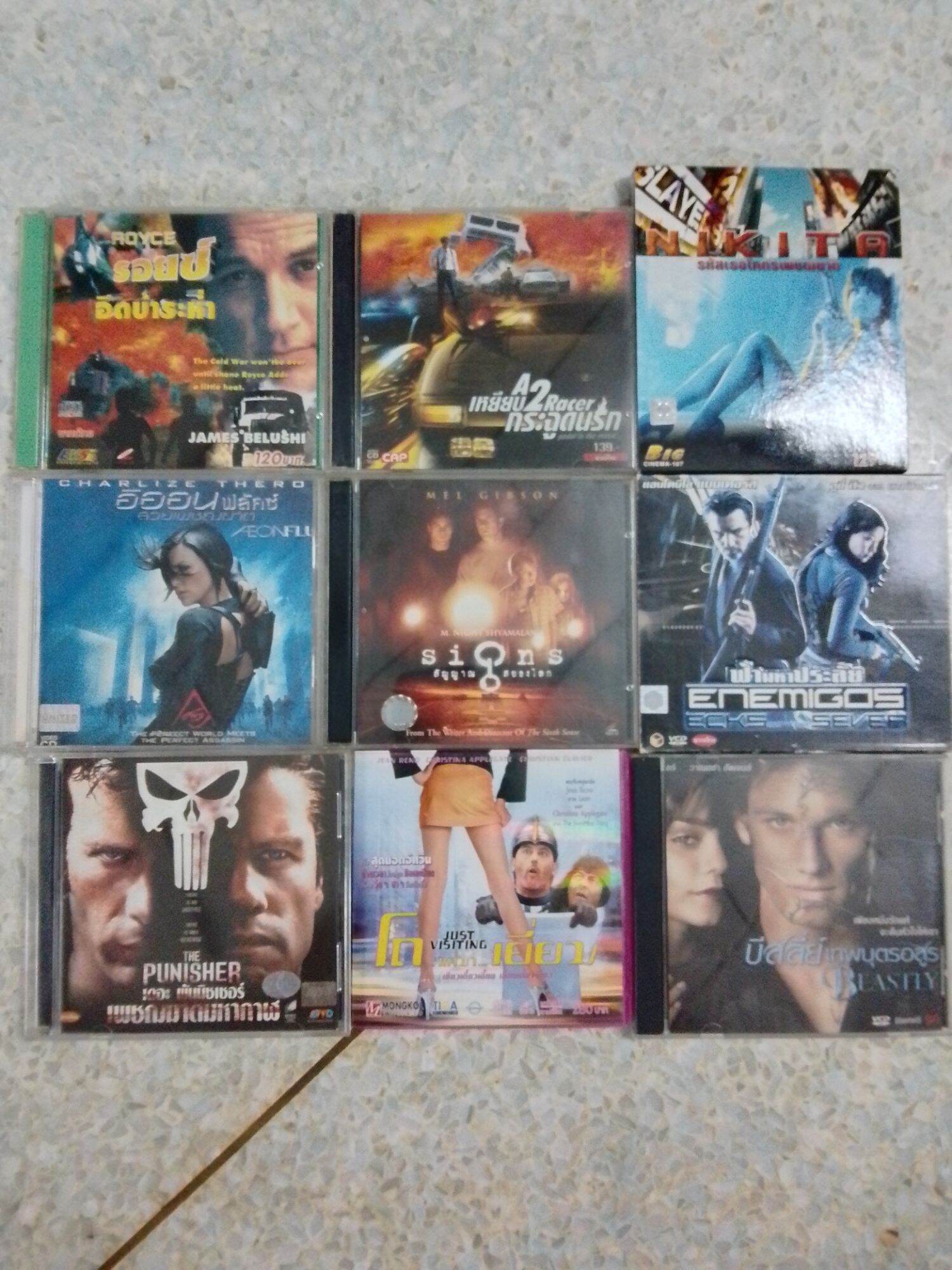 (Used) Vcd Foreign Movies, Genuine Discs, Thai Subtitles. ราคา  14 บาท*ส่งฟรี