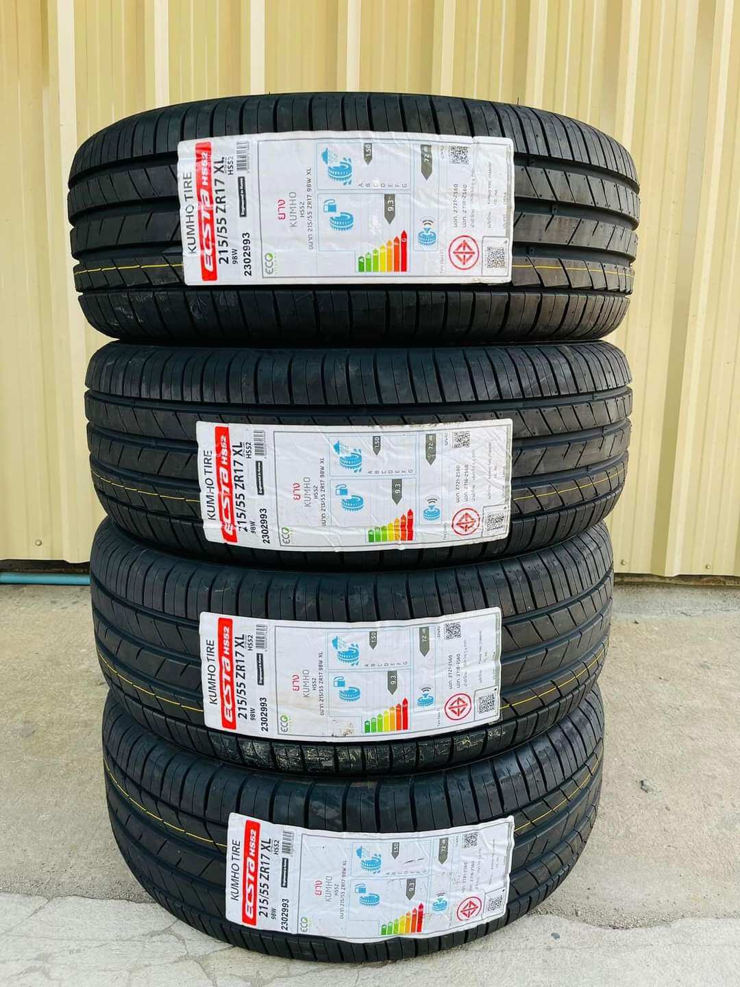 21555r17 kumho tire ecsta hs52 2022 4